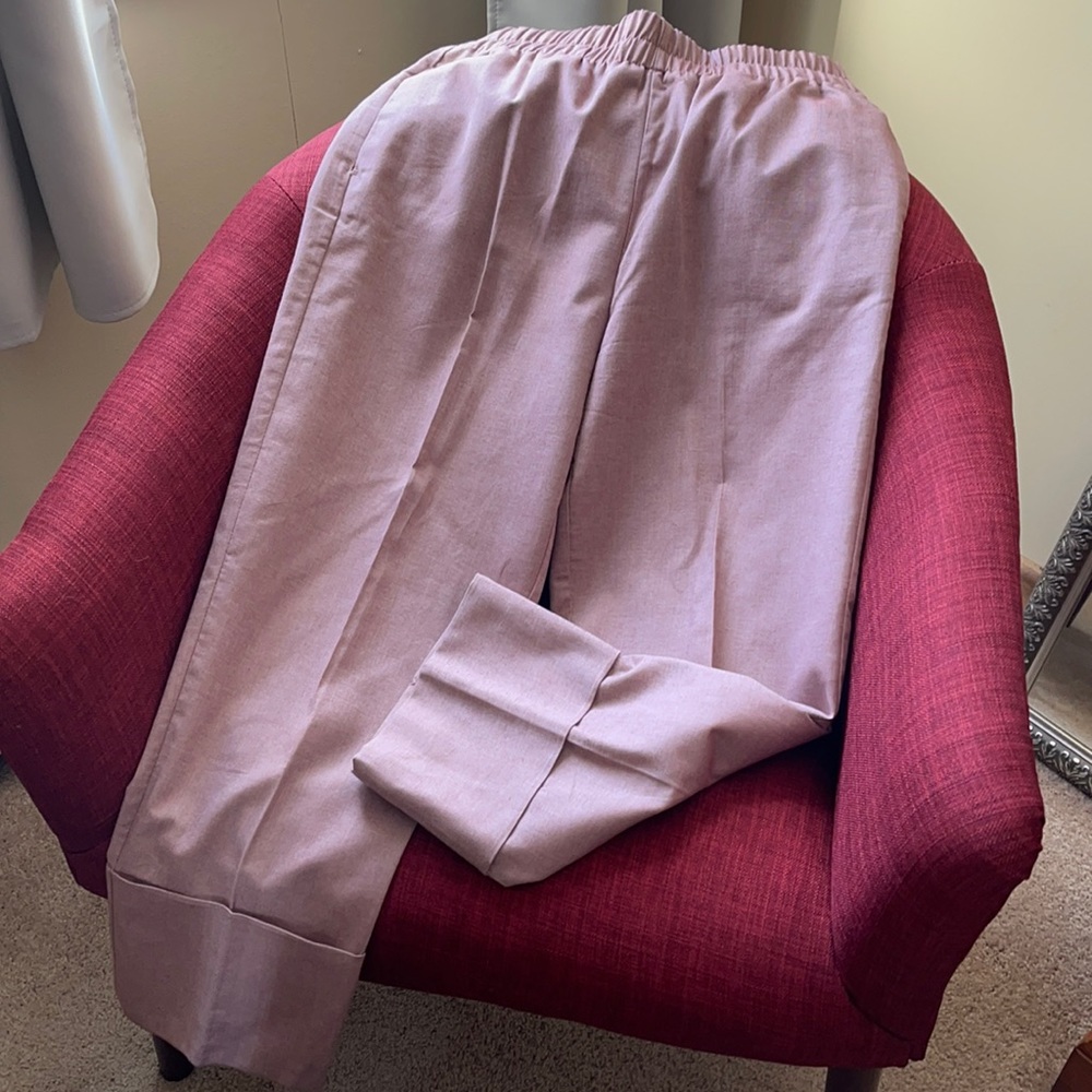 Zara pinkish- light burgundy pants.   Size M